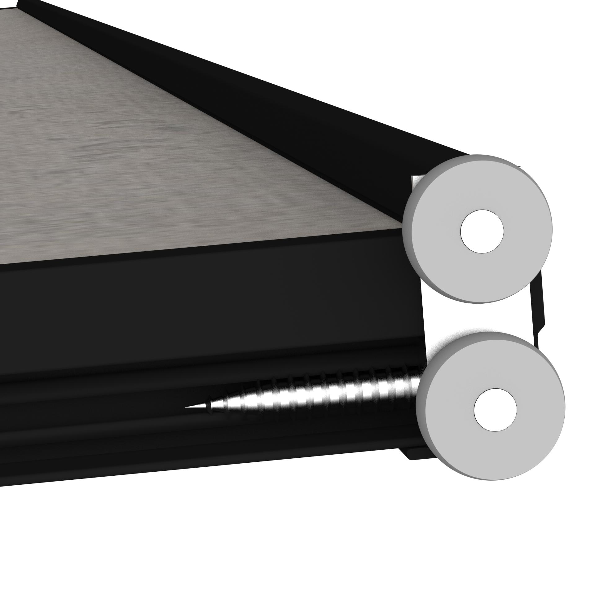 Дверь-купе ЭЛЕГАНТА 2248х604 ЛДСП бетон