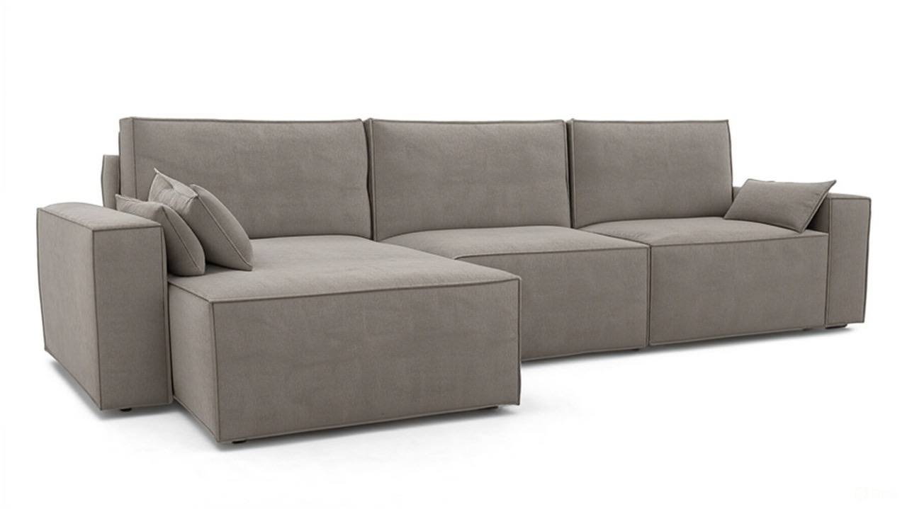 Диван угловой Лортон-2 ДКУ-О Тк.Боска VL-1912-29 (песочно-бежевый) 3 кат Апогей