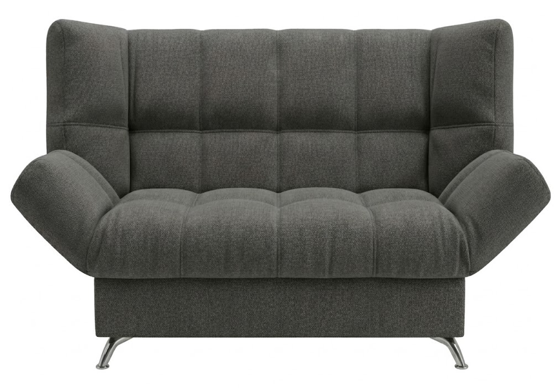 Диван Клик-кляк 8 ДК прямой Тк.Боска VL-1912-19 (темно-серый) 1 кат Апогей