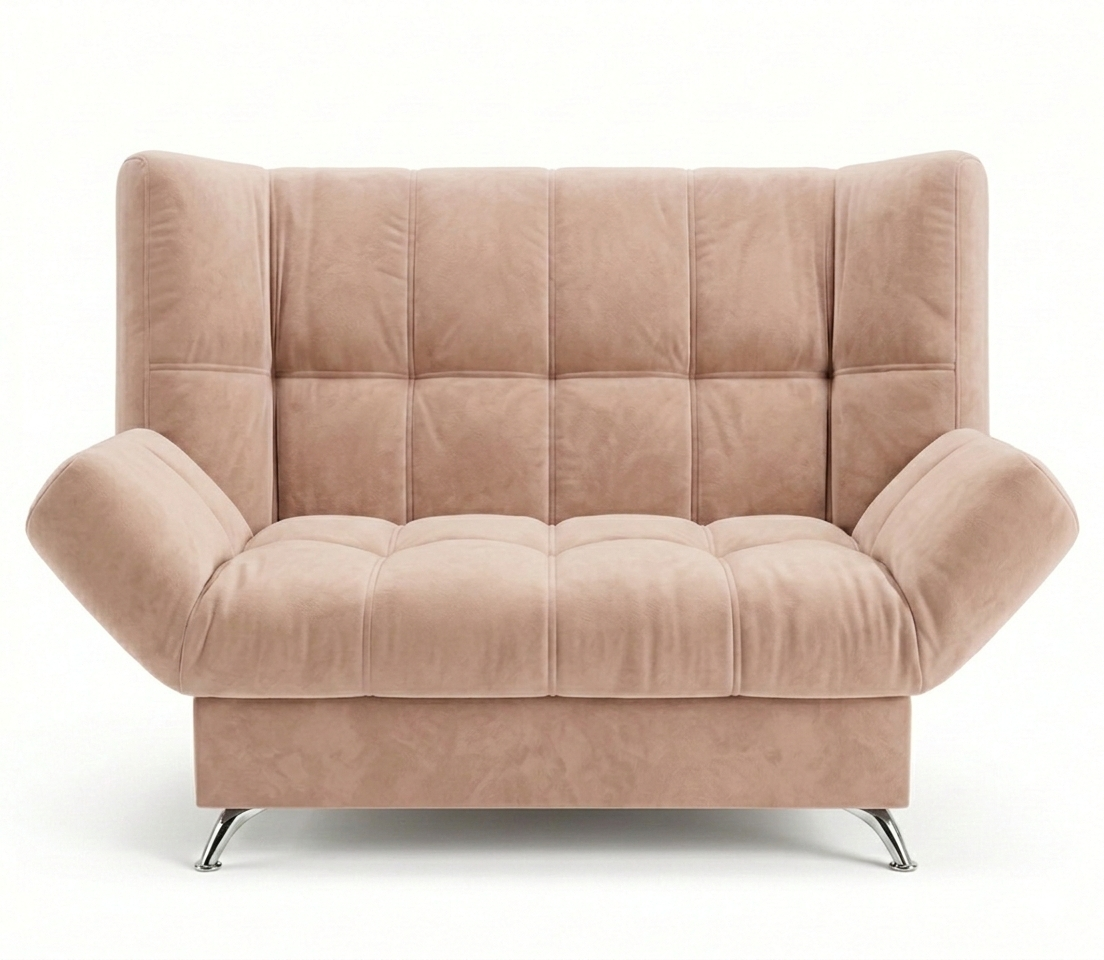 Диван Клик-кляк 8 ДК прямой Тк.Зодиак 230 бежевый 1 кат Апогей