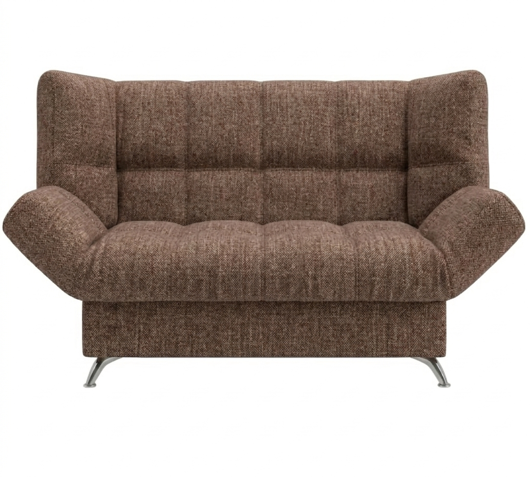 Диван Клик-кляк 8 ДК прямой Тк.Easton 05 коричневый 1 кат Апогей