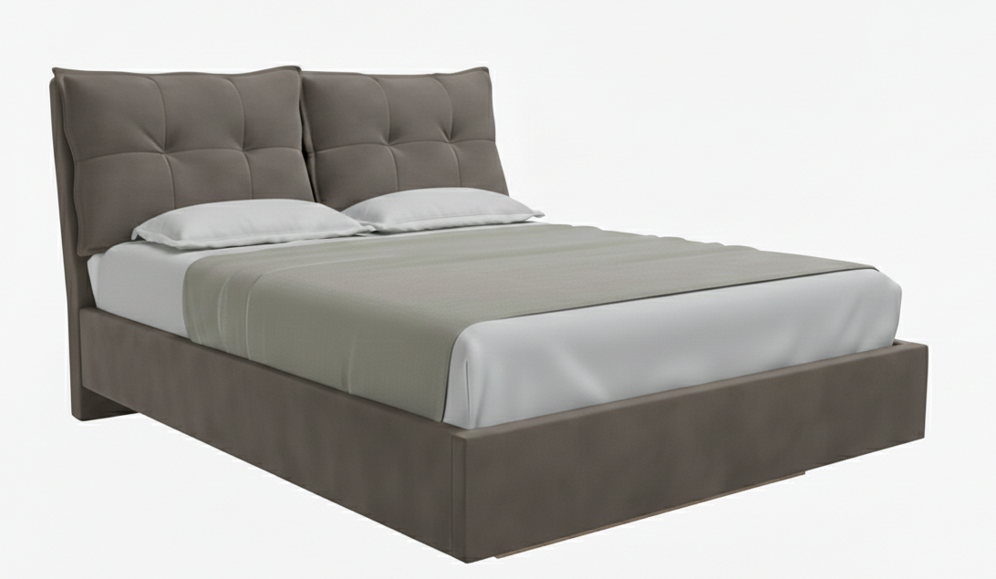 Кровать Карина Air (Релакс) (160*200, с ПМ (Калифорния 04)) коричневый