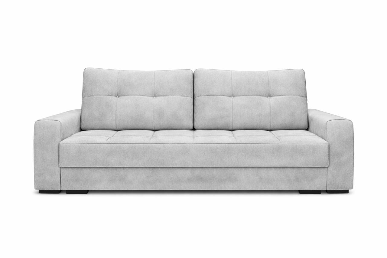 Диван Регина-17 (Ферре) ДК прямой Тк.Монако 14 U смоки серый 1 кат Регина