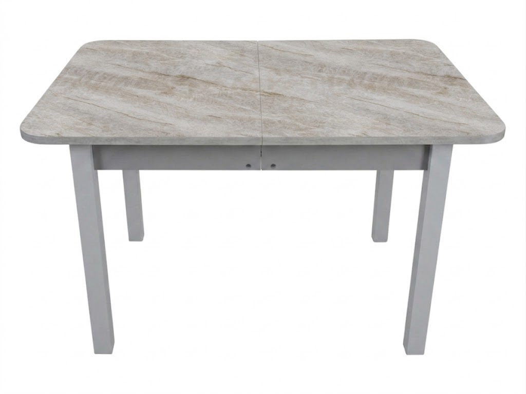 Стол Висма раздвижной 1200(1980)*800 ноги квадро серые Серое Пл.739ТС