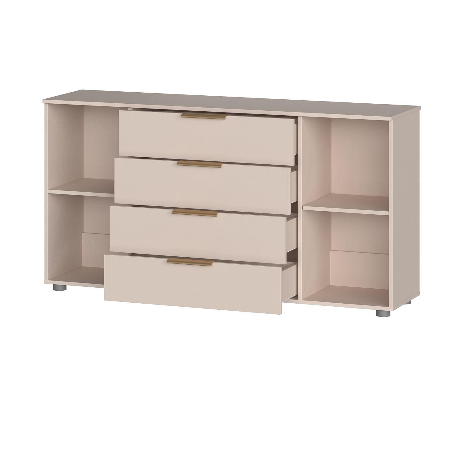 Каркас №22 Комод 1600 4ящ + 2дв Тефия