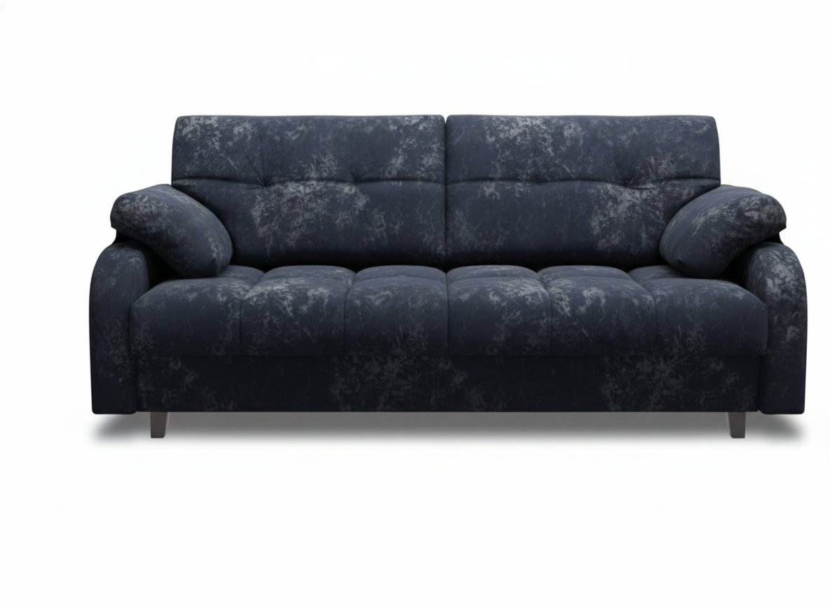 Диван Регина-10.2 ДК (Финка-4) прямой Тк.Сиеста блу стил (Вип) 5 кат Регина