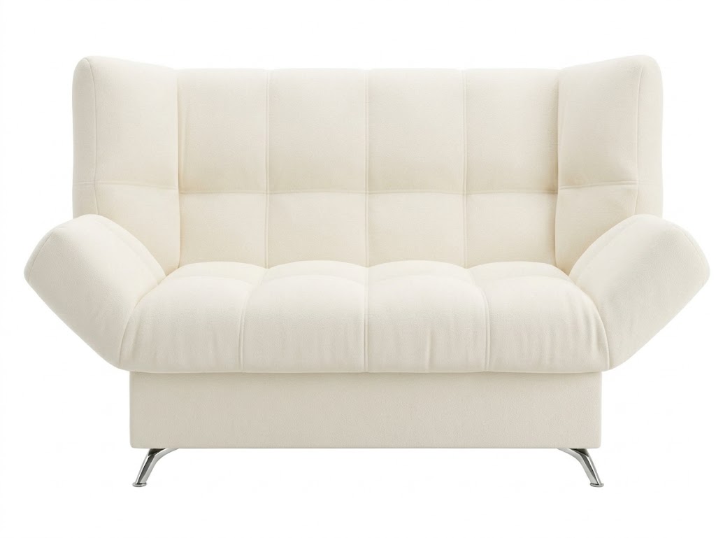 Диван Клик-кляк 8 ДК прямой Тк.DAKOTA 01 молочный 1 кат Апогей