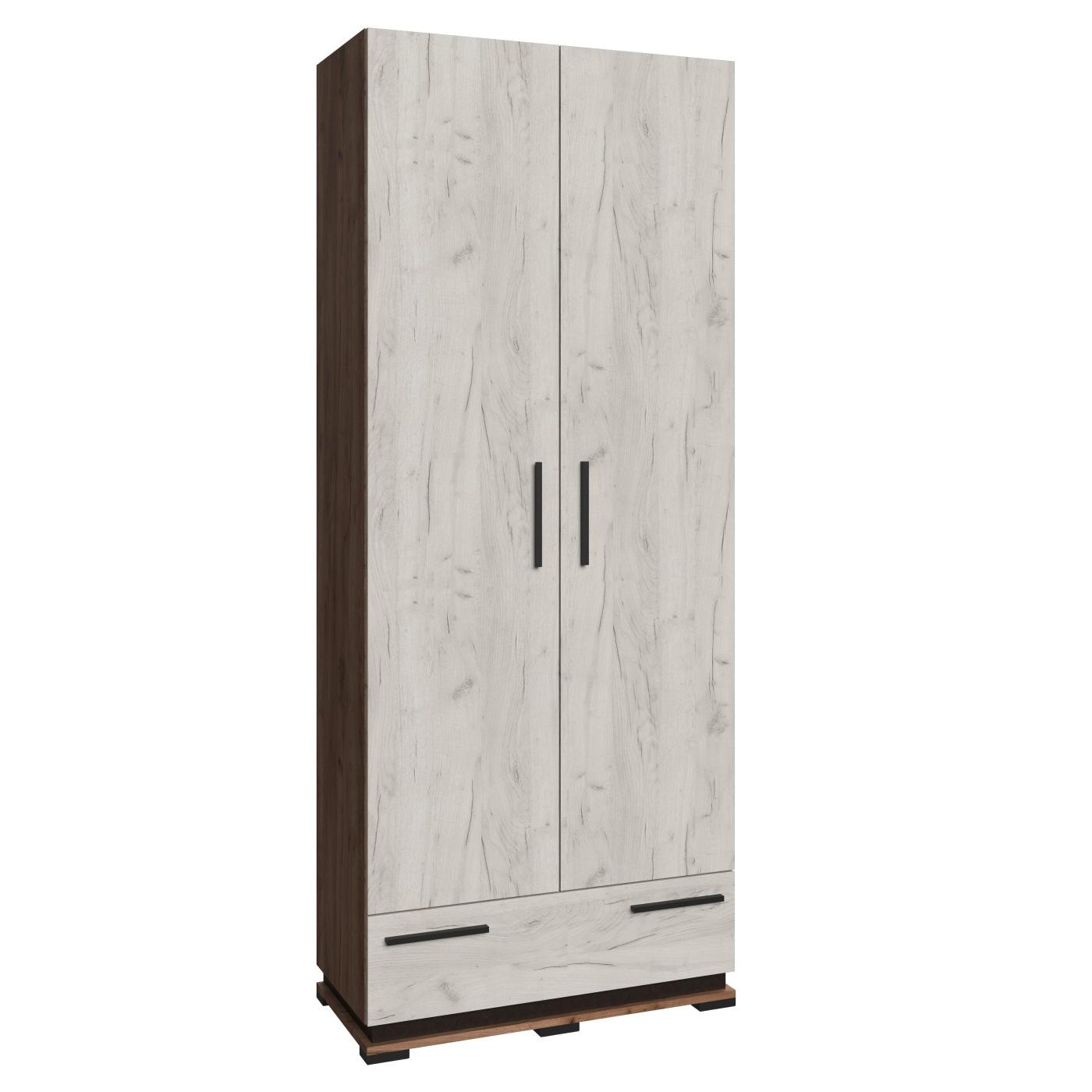 Прихожая Модена шкаф МШ-30 дуб крафт табачный/дуб крафт белый