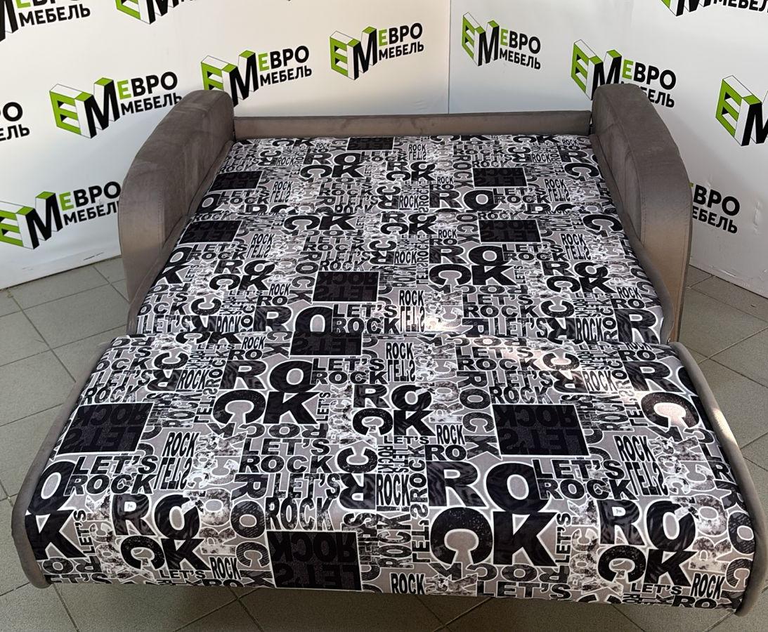 Диван Рио 1,4 Тк.Рок грей + ЦФ022-3 1 кат Евромебель