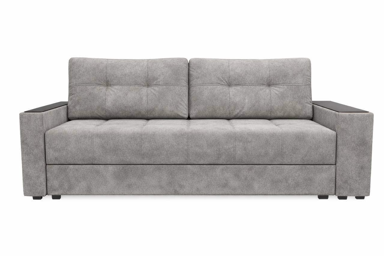 Диван Регина-17 (Прадо) ДК Венге прямой правый Тк.Суфле мокко (Вип) серо-коричневый 4 кат Регина