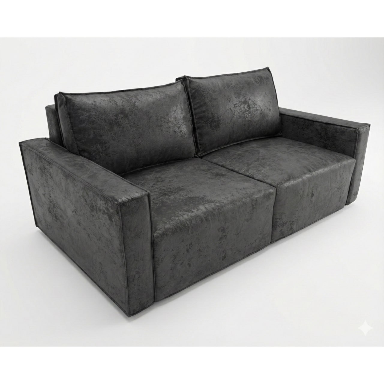 Диван Артек-1 1,6*2,0 DAKOTA NERO (Графит)