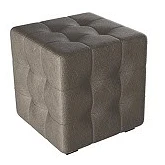 Пуф "Модерн 2" (опора пласт) - гольф серый