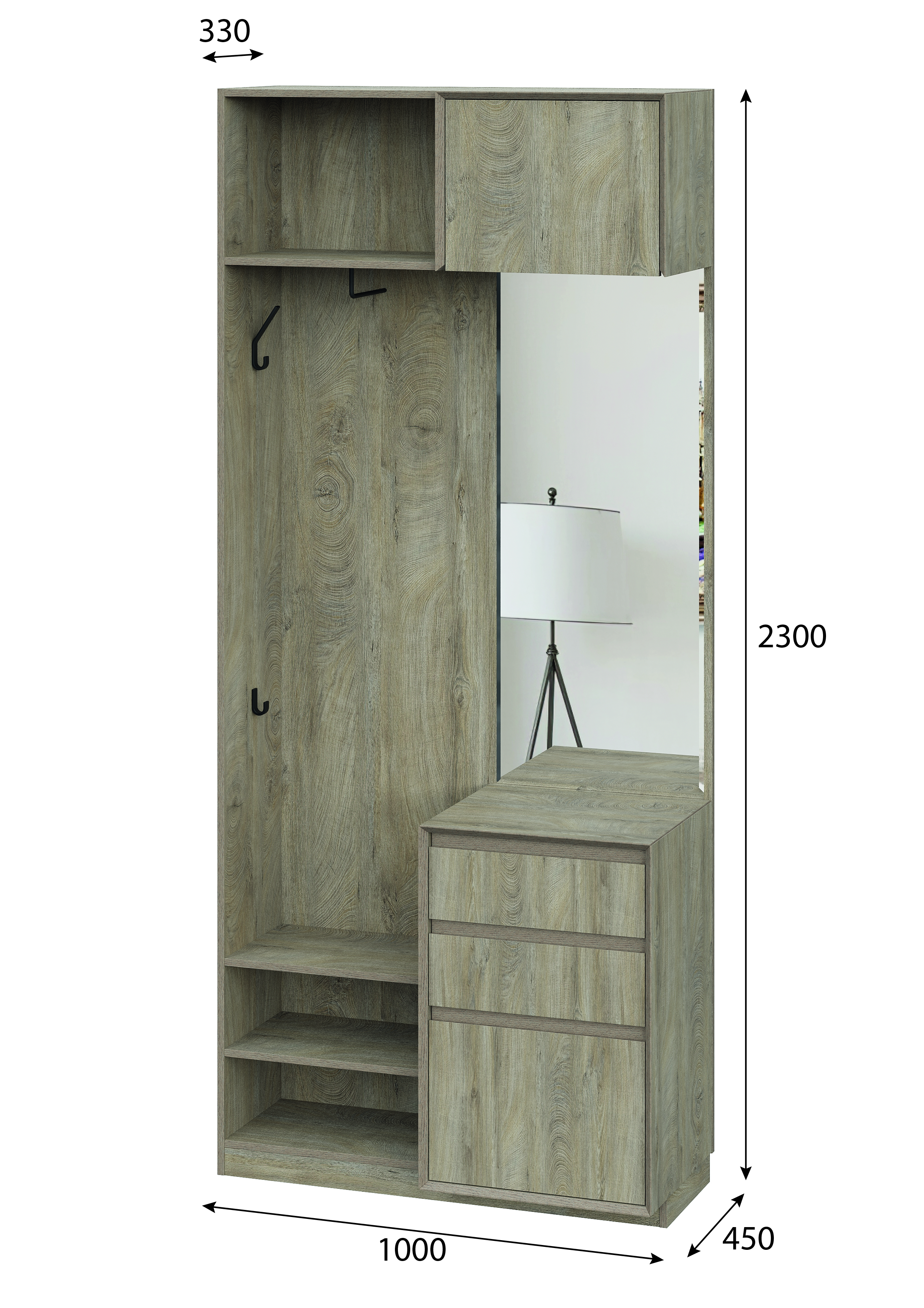 Модульная система "Этна" Прихожая 22 J-Э