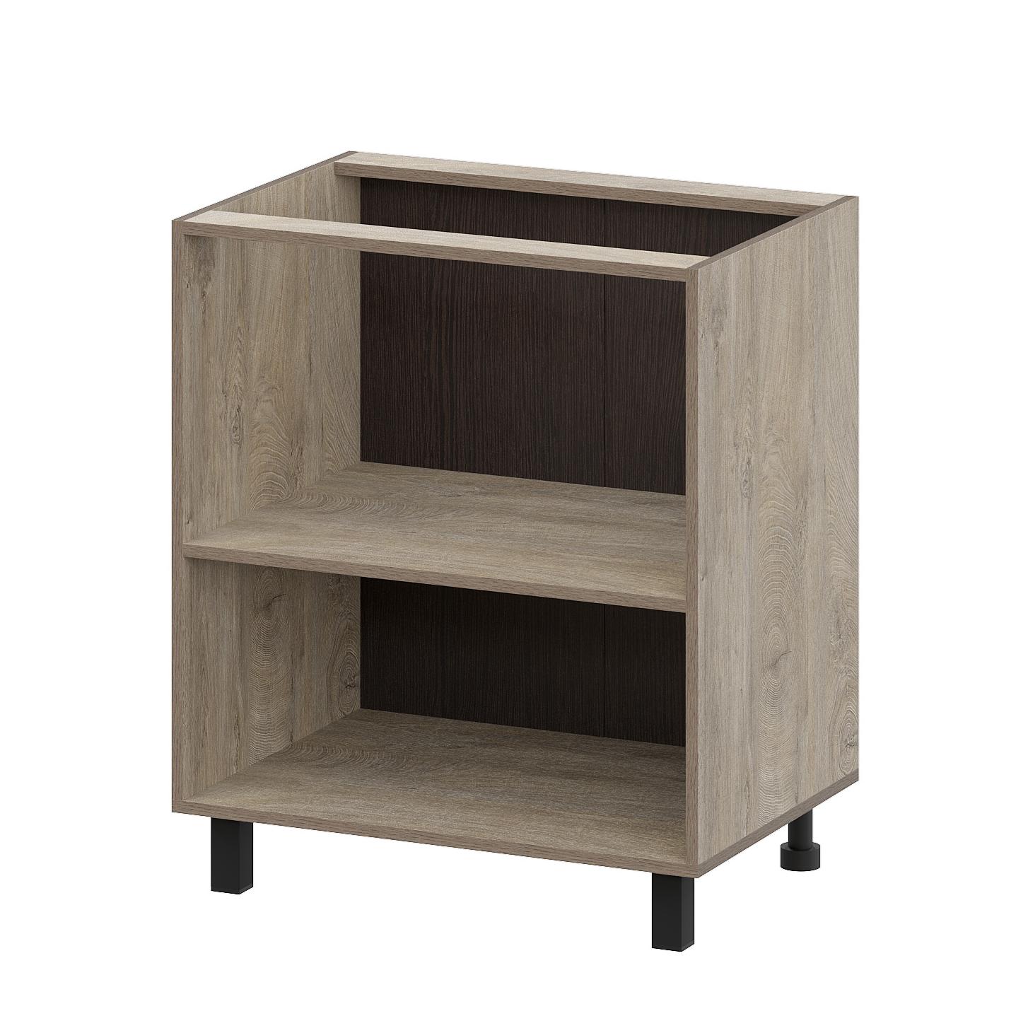 Кухонный гарнитур "Этна" Стол-рабочий 700 (7с2) Дуб Эндгрейн