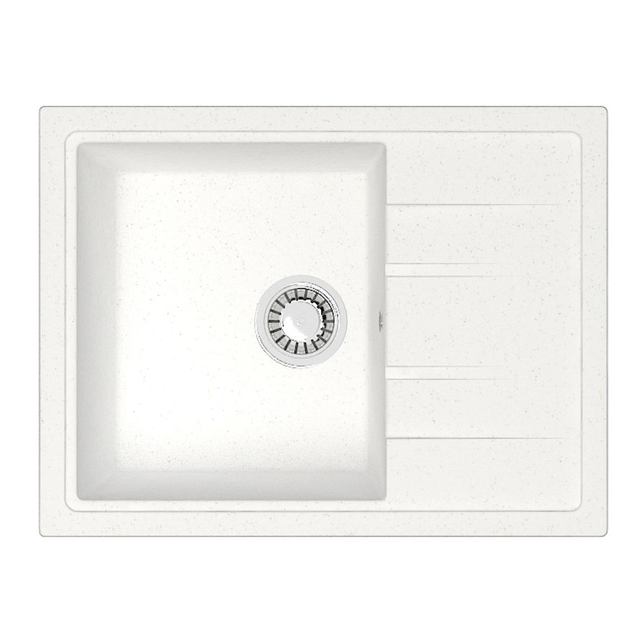 Мойка мат. Модель 150/G31 (бел) ZETT lab.