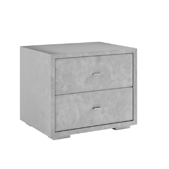 Тумба прикроватная интерьерная светло-серый