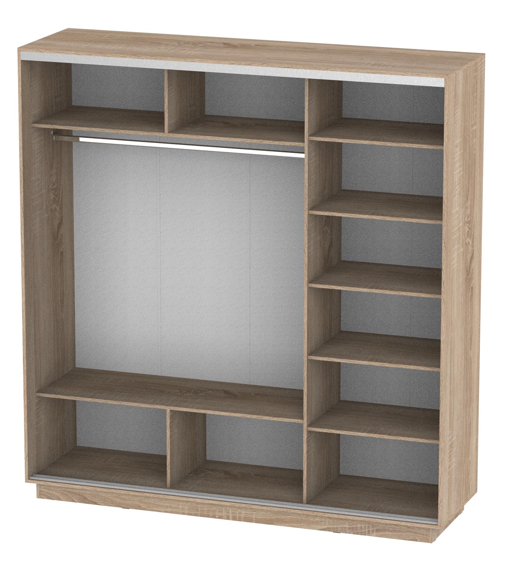 Корпус шкафа ТАНДЕМ 2100х2200х600 дуб сонома