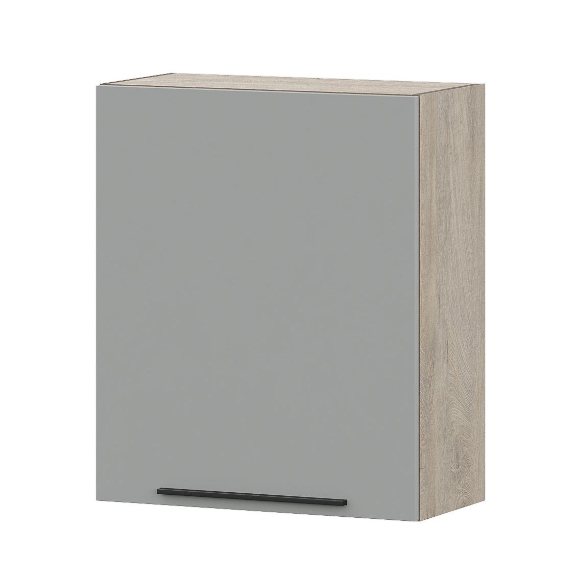 Кухонный гарнитур "Этна" Фасад МДФ (6в1_10ув2_6с1_6м1) упак.1 Софт Грей