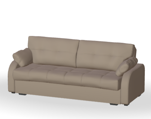 Диван Финка-4.1 ДК прямой Тк.Боска VL-1912-04 (какао) 1 кат Апогей