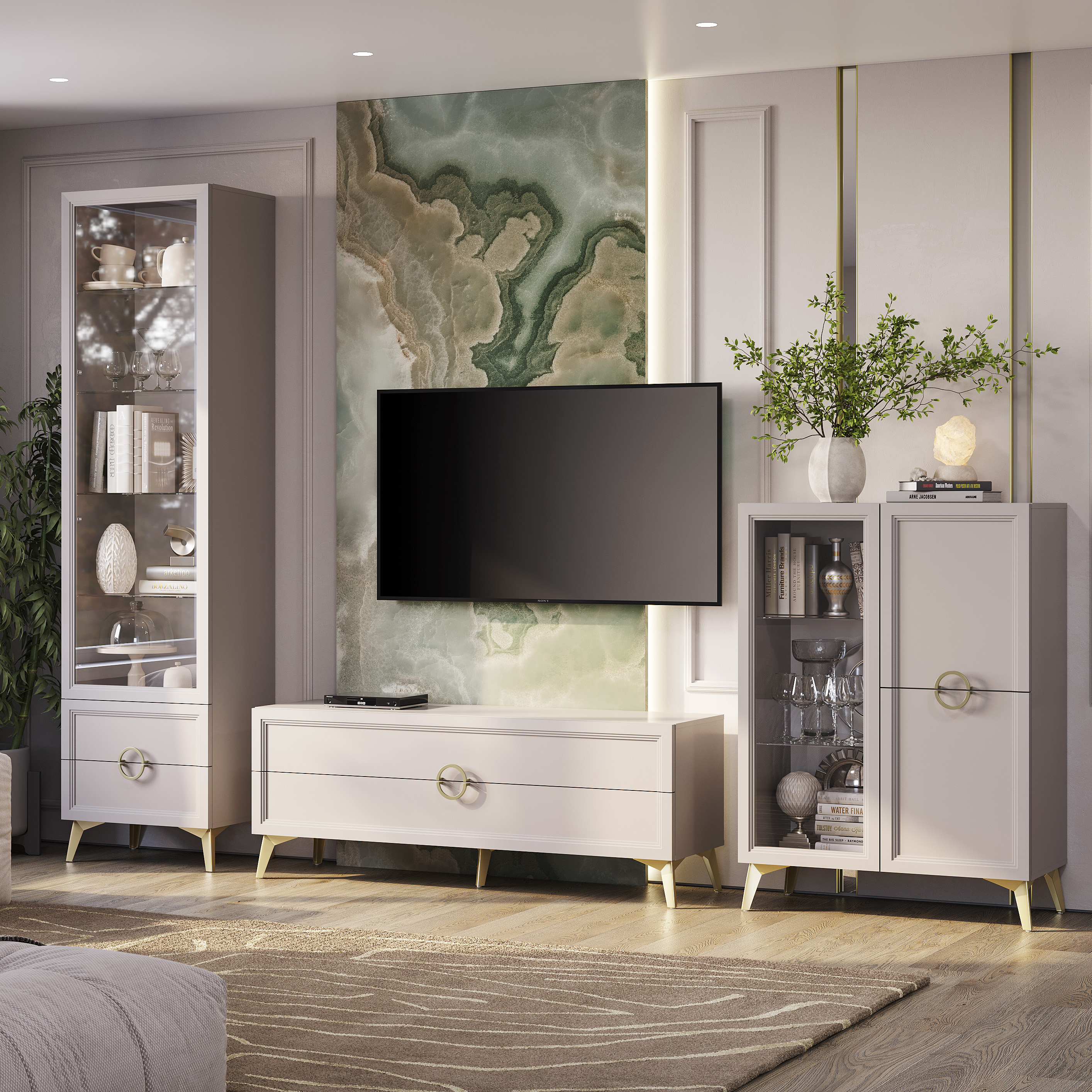 Пенал "Эстетика" ПН-17 Кашемир