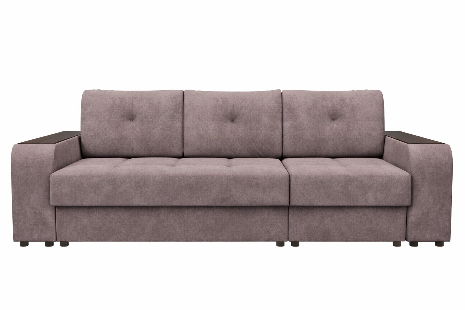 Диван Регина-15 (Остин 2) ДК+КК прямой Тк.WT 2366- 6 (какао) 1 кат Регина