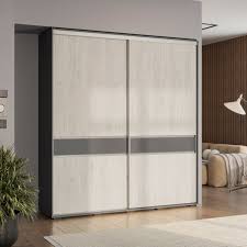 Шкаф-купе "Крафт-10" Графит/Крафт белый