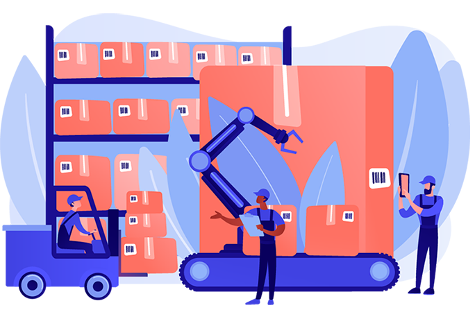 БОЛЕЕ 7500 кв. м - площадь Логистических центров 