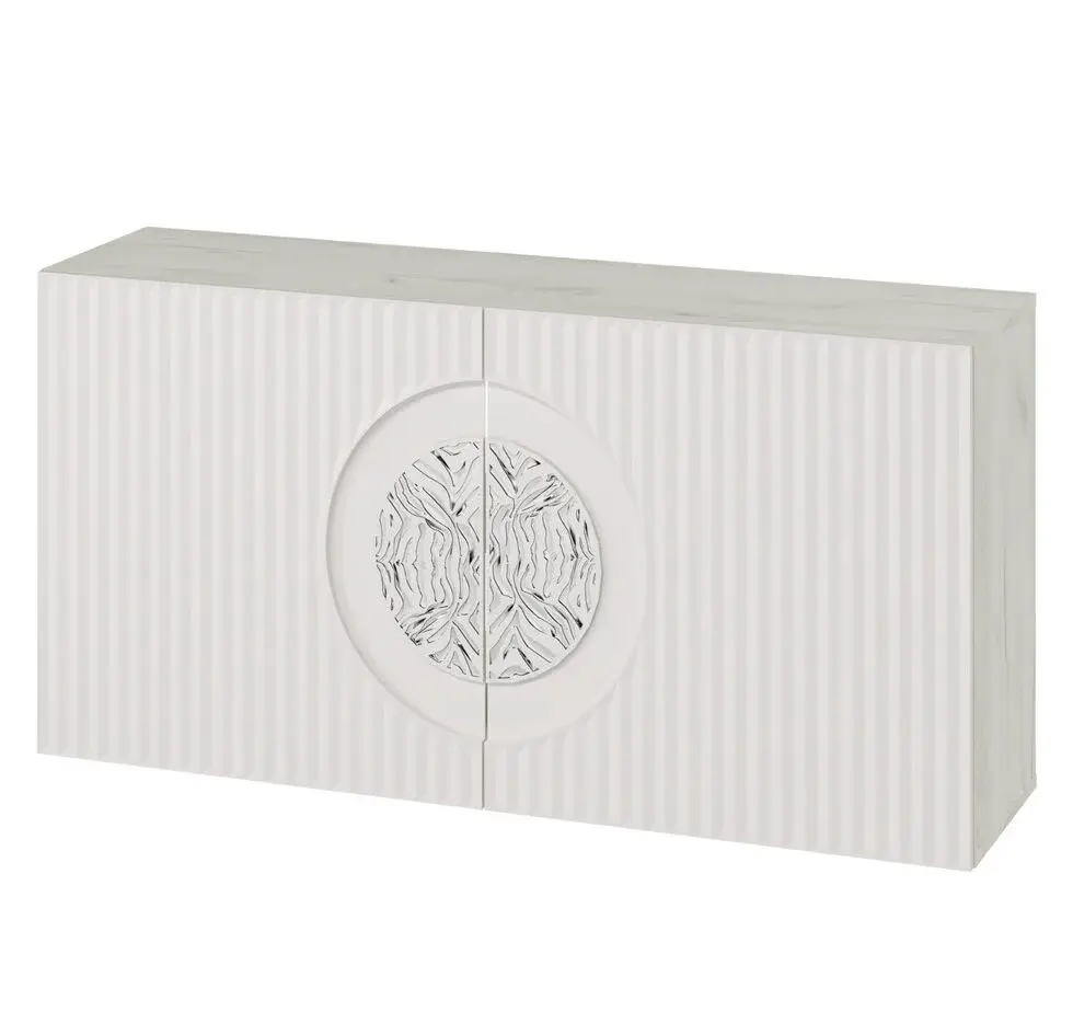 Консоль Сильвия Дуб Крафт Белый/Керамик