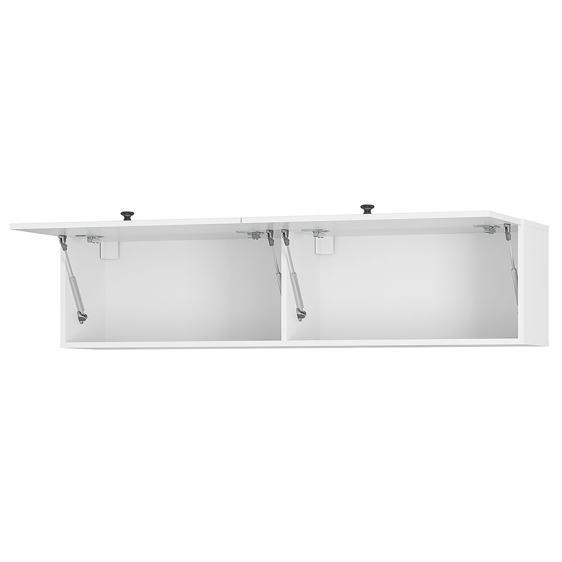 Шкаф навесной "Софт" ШКН-01 Белый/Эмаль белая (F26)