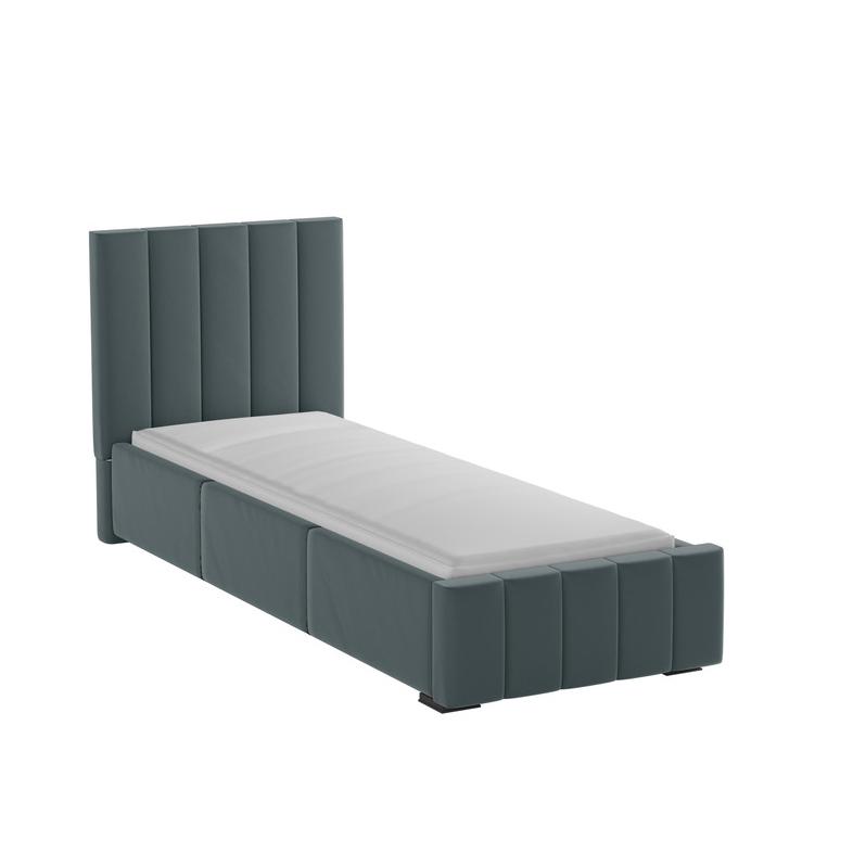 Корпус Нега интерьерной кровати (0,9м) серый