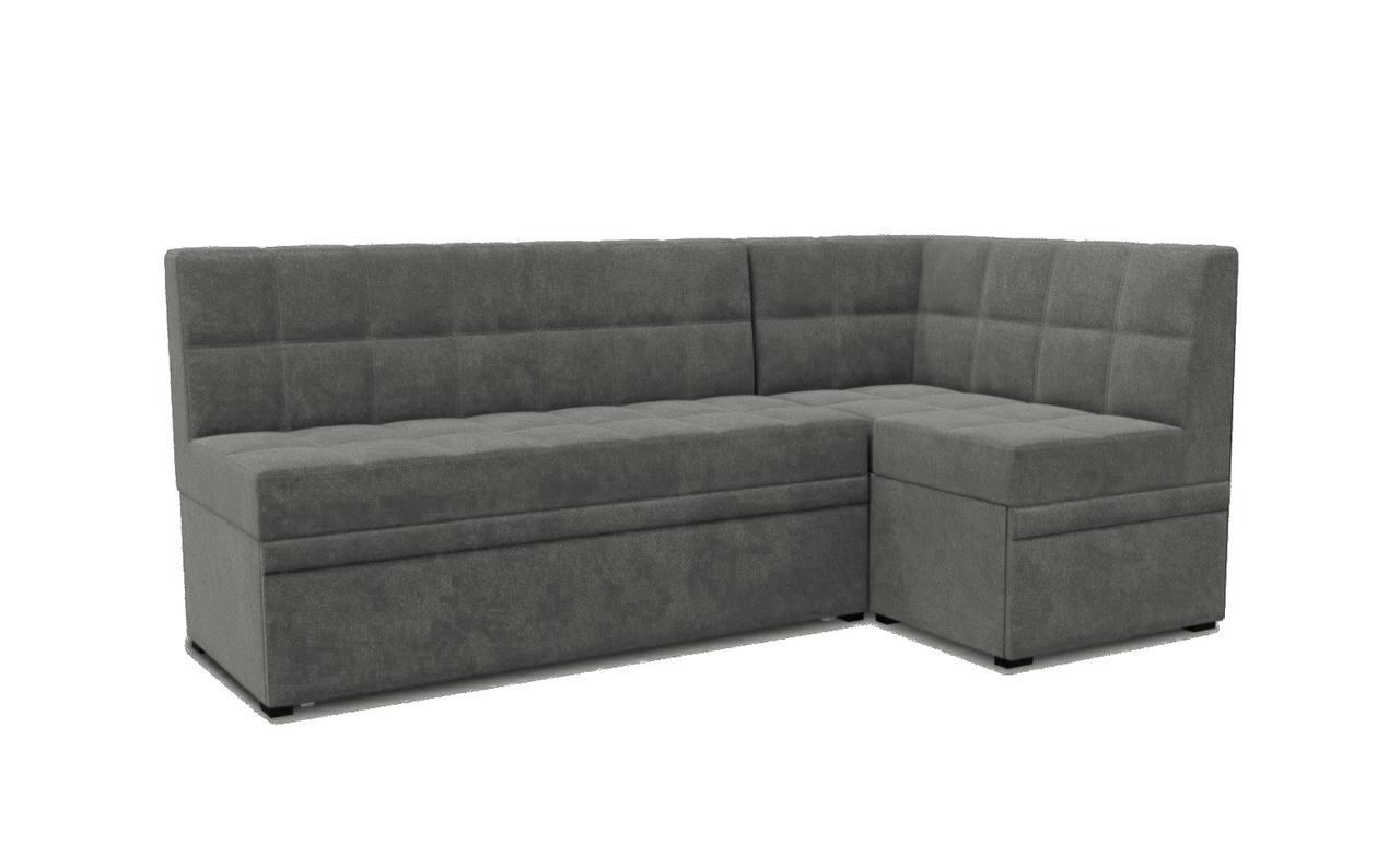 Диван угловой Регина-8 Бриз ДКУ левый Тк.Селфи грей 2 кат Регина