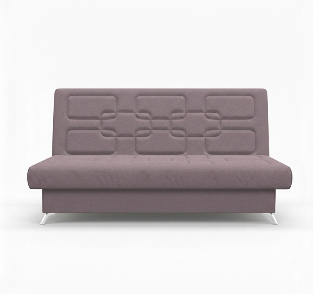 Диван Финка-5 ДК прямой Тк.SELFIE Elderberry 2 кат Апогей