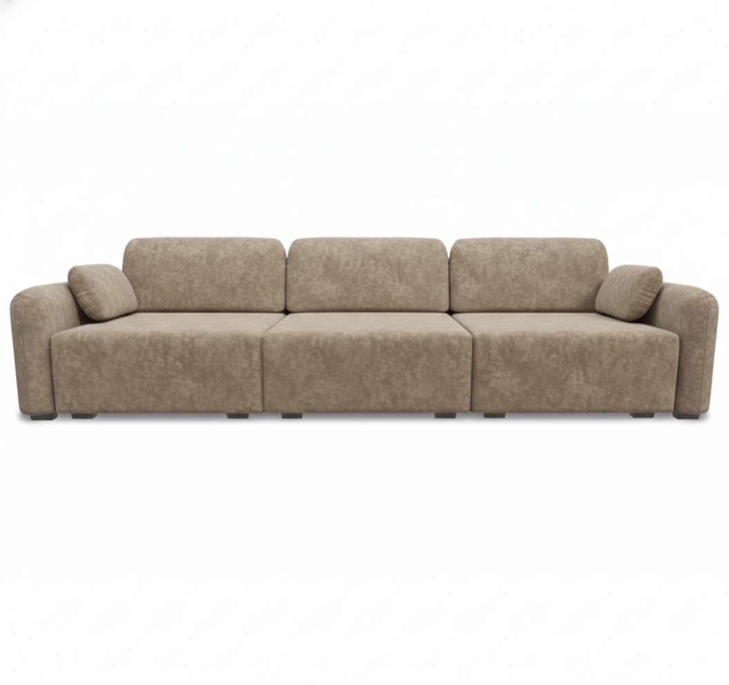 Диван Скай-3 ДК прямой Тк.Candy Latte 5 кат Апогей