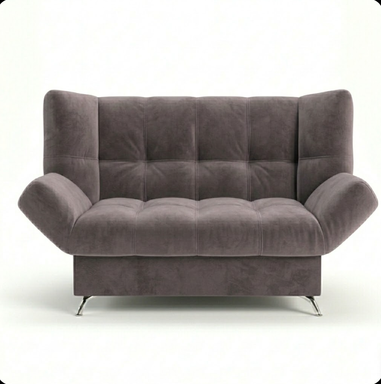 Диван Клик-кляк 8 ДК прямой Тк.Эми VL-1707-03 капучино 2 кат Апогей