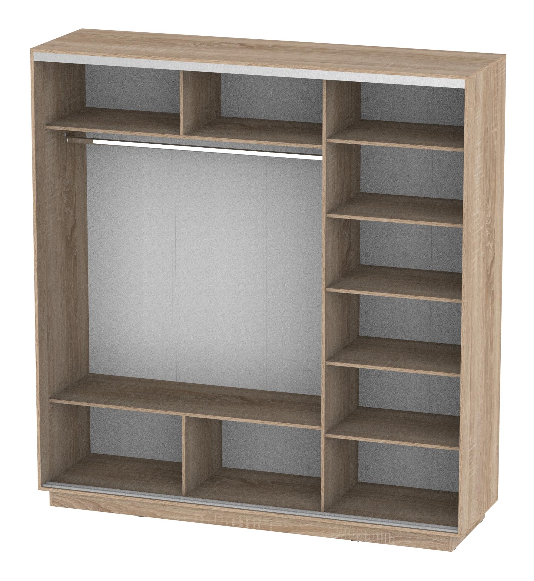 Корпус шкафа ТАНДЕМ 2100х2400х600 дуб сонома