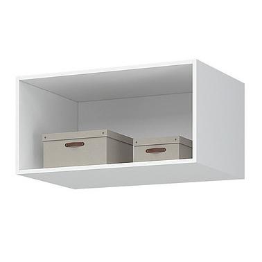 ЛИОН АН-01 Антресоль 800 (800х400х550) Фасад БЕЛЫЙ/Корпус БЕЛЫЙ