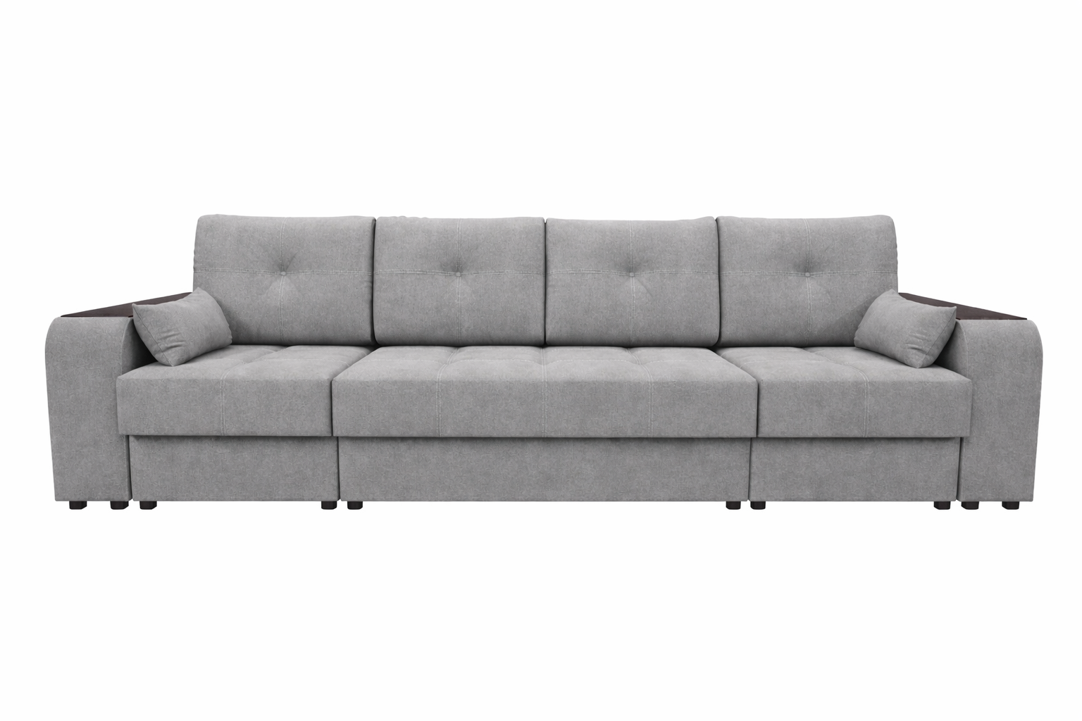 Диван Регина-15 (Остин 3) ДК+2 КК прямой Тк.WT 2366-15 (грей) 1 кат Регина