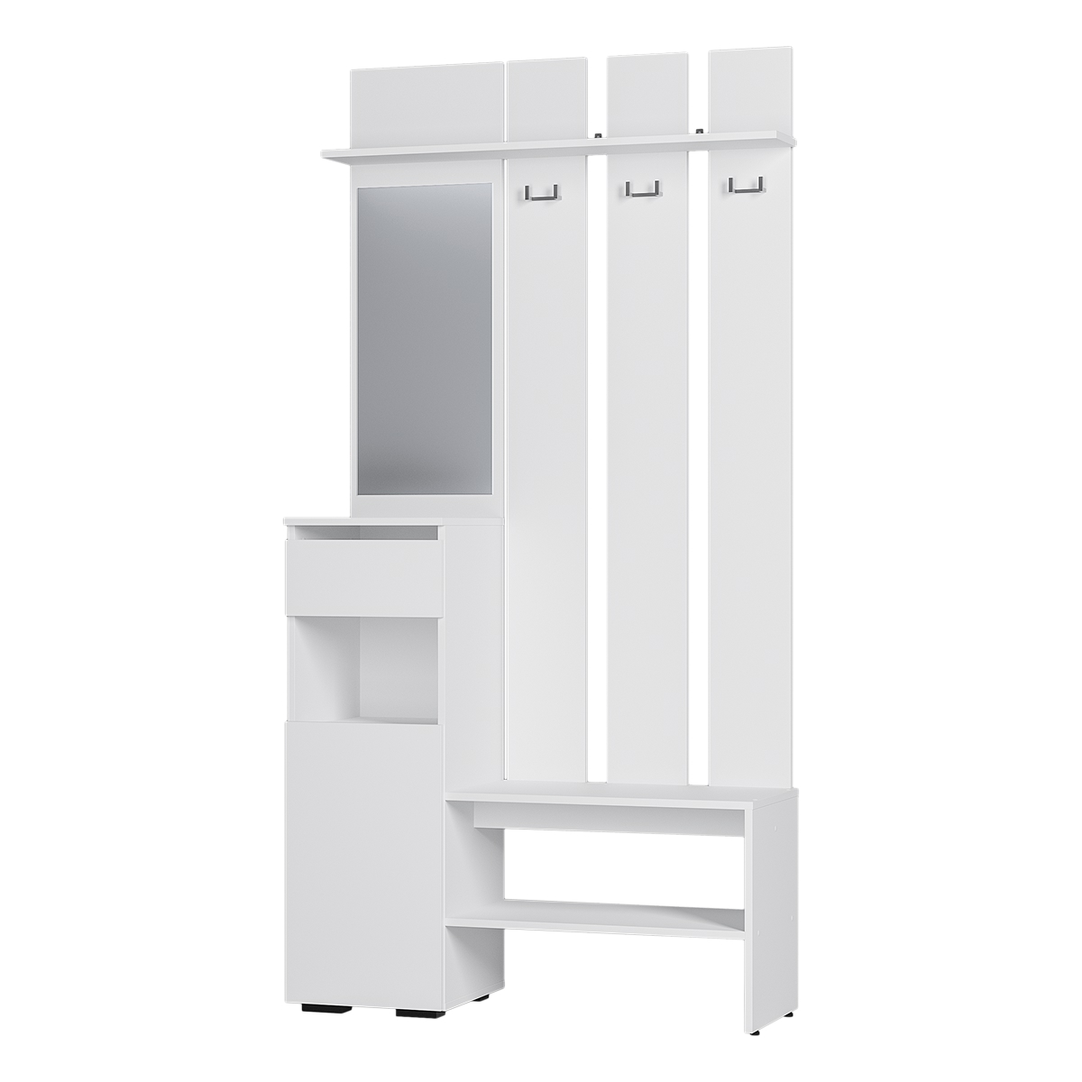 Прихожая "Мия" ПР-03 белый (белый)