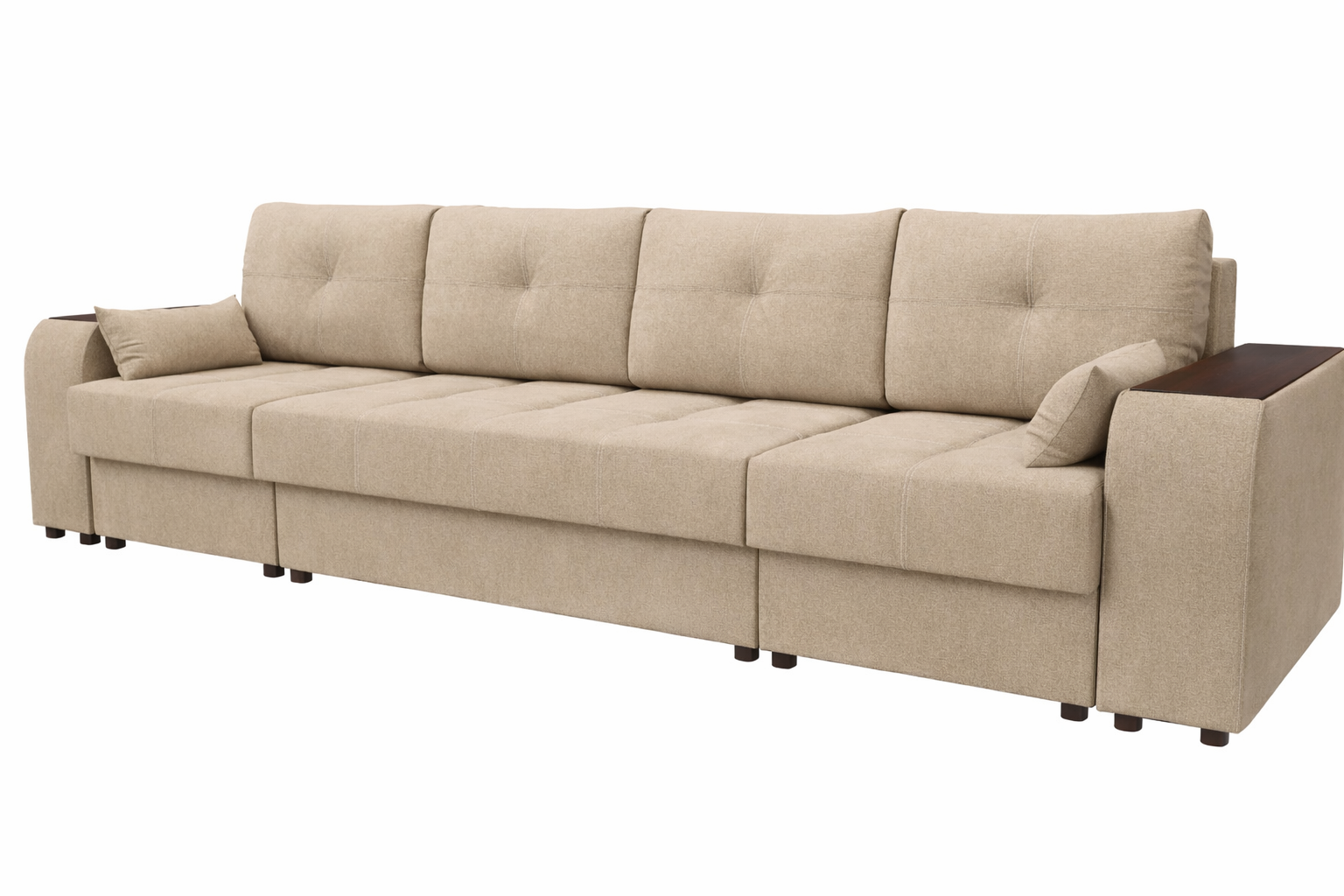 Диван Регина-15 (Остин 3) ДК+2 КК прямой Тк.WT 2366- 3 (бейч) 1 кат Регина