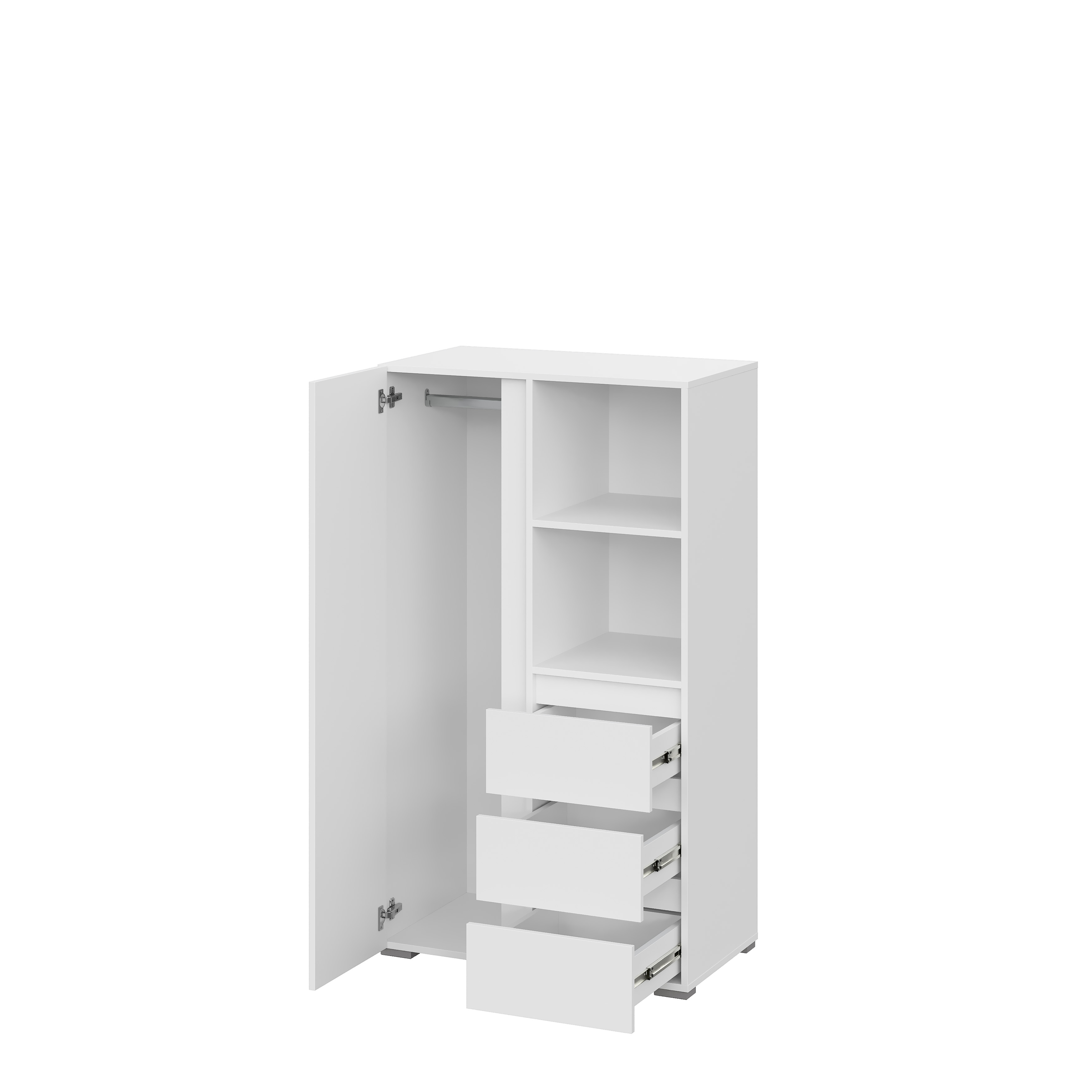 Люмо Шкаф ШК 03 802х1414х460 (БЕЛ/БЕЛ)