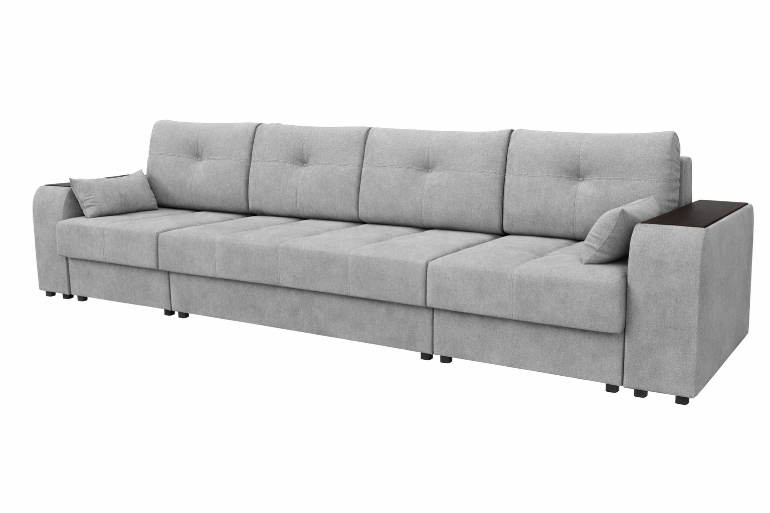 Диван Регина-15 (Остин 3) ДК+2 КК прямой Тк.WT 2366-15 (грей) 1 кат Регина