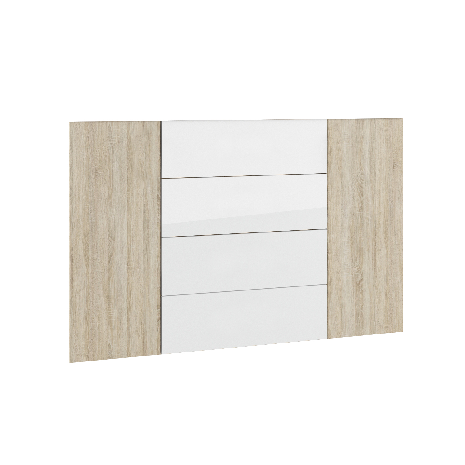 МС Софи Комод Сонома/Белый СКМ 1200.1 NEW