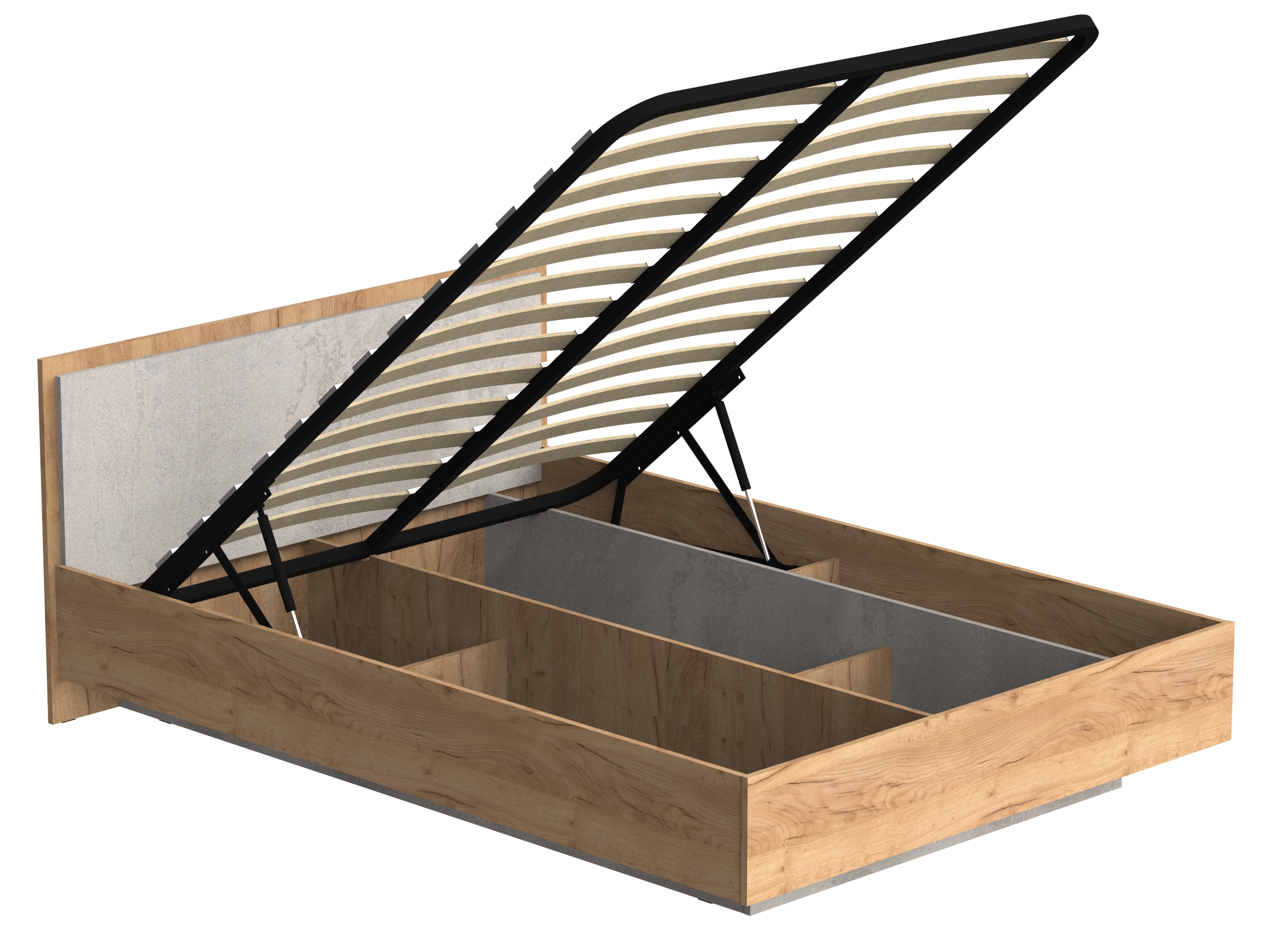 Кровать 1400 БЕНТОН 1468х800(351)х2048