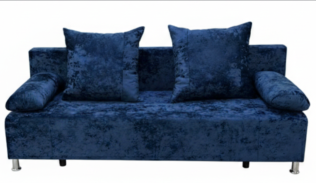 Диван Мадрид ЦФ003-16 синий 1 кат Евромебель
