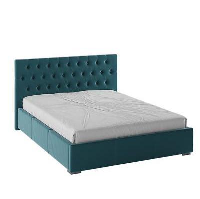 Корпус Октавия интерьерной кровати (1,6м) бирюза ромб