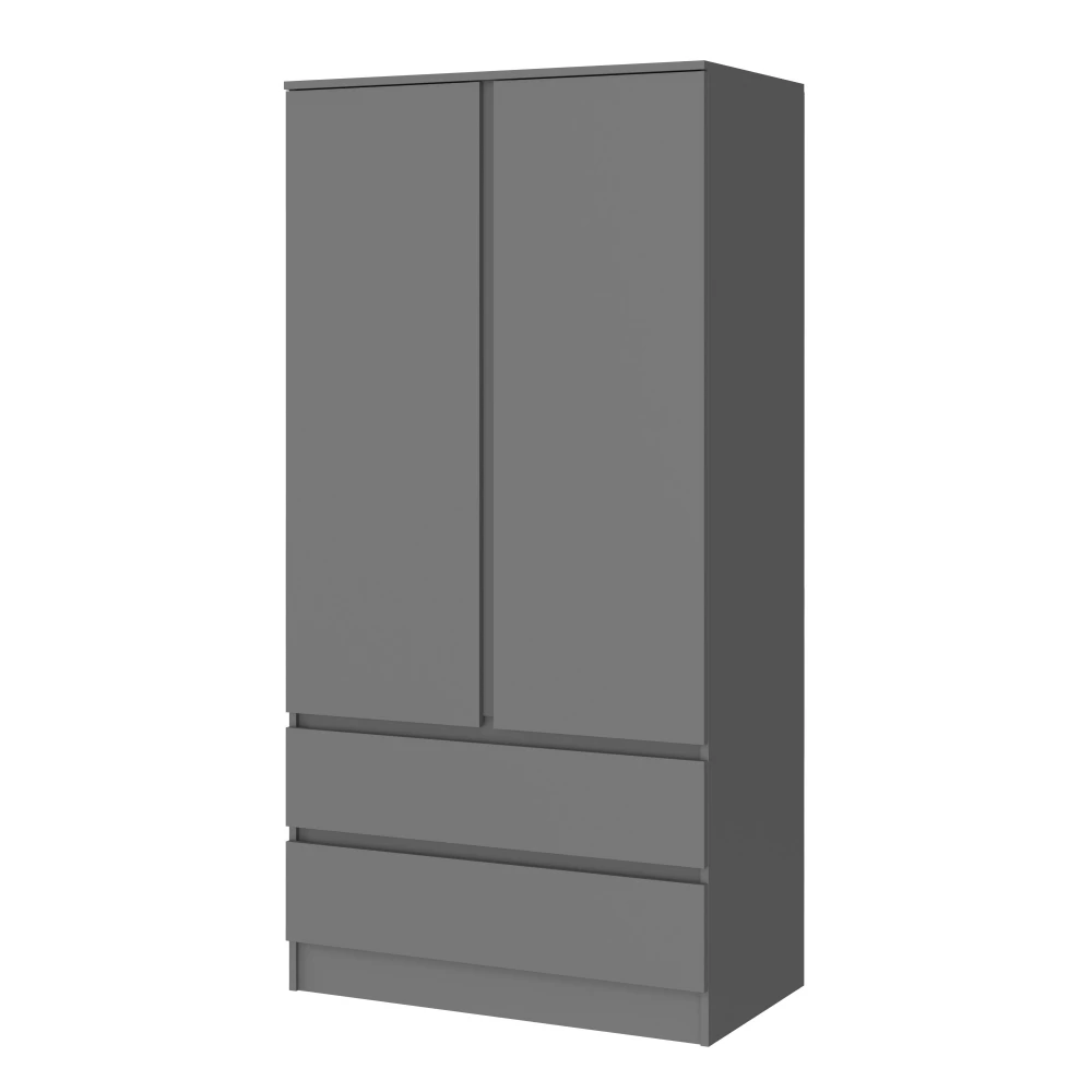 Гостиная Мэнкс Шкаф МГШ графит серый