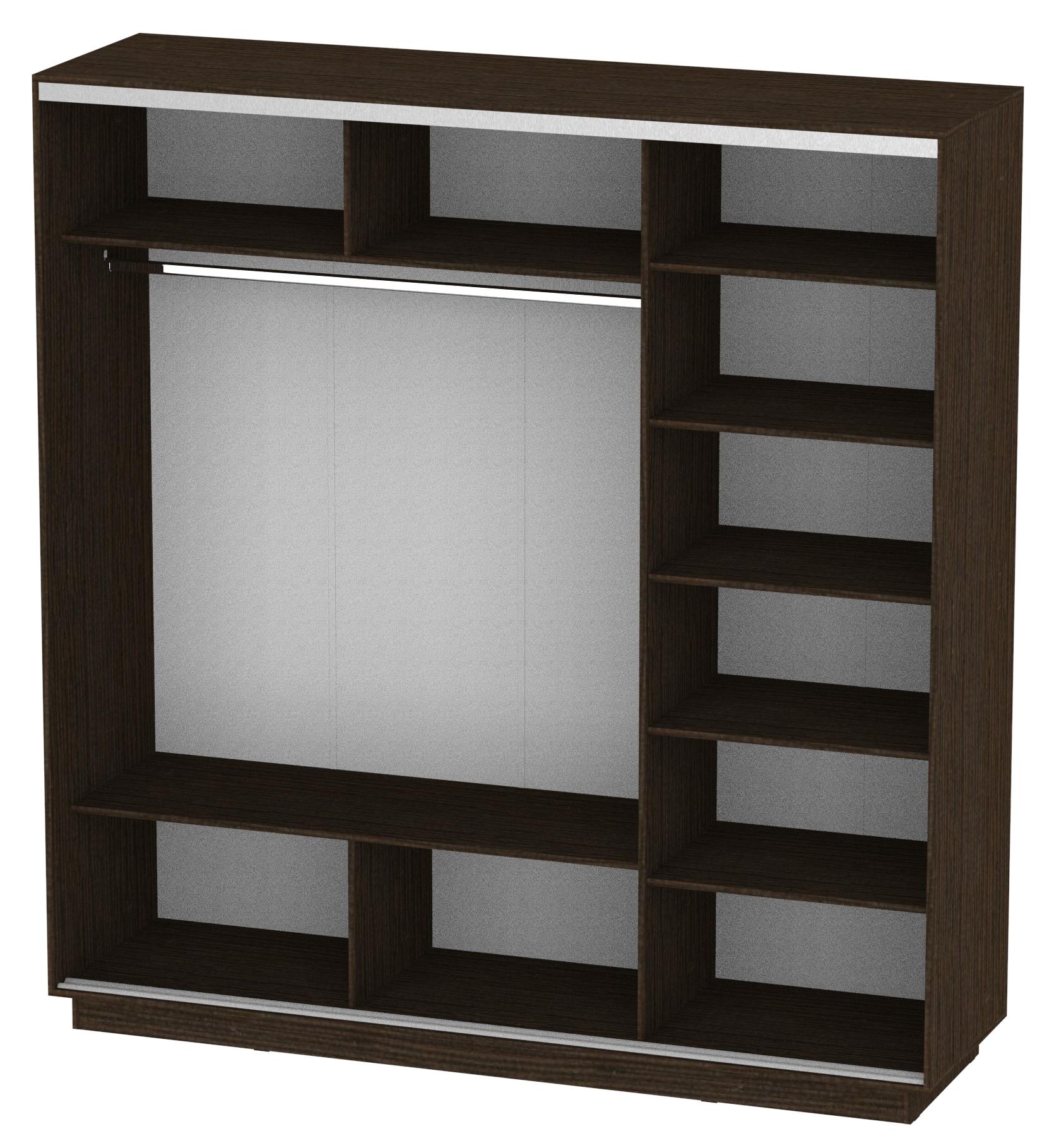 Корпус шкафа ТАНДЕМ 2100х2400х600 венге