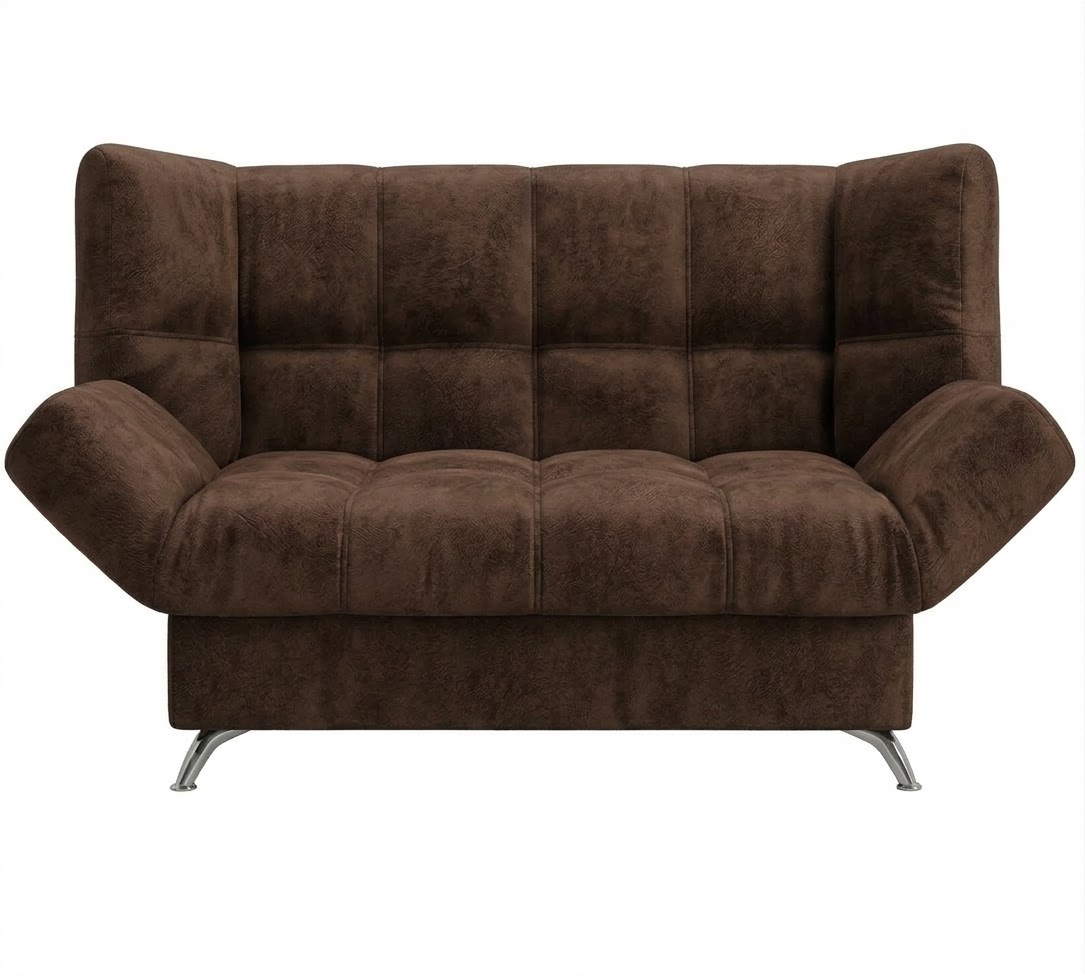 Диван Клик-кляк 8 ДК прямой Тк.Боска VL-1912-22 (шоколадный) 1 кат Апогей