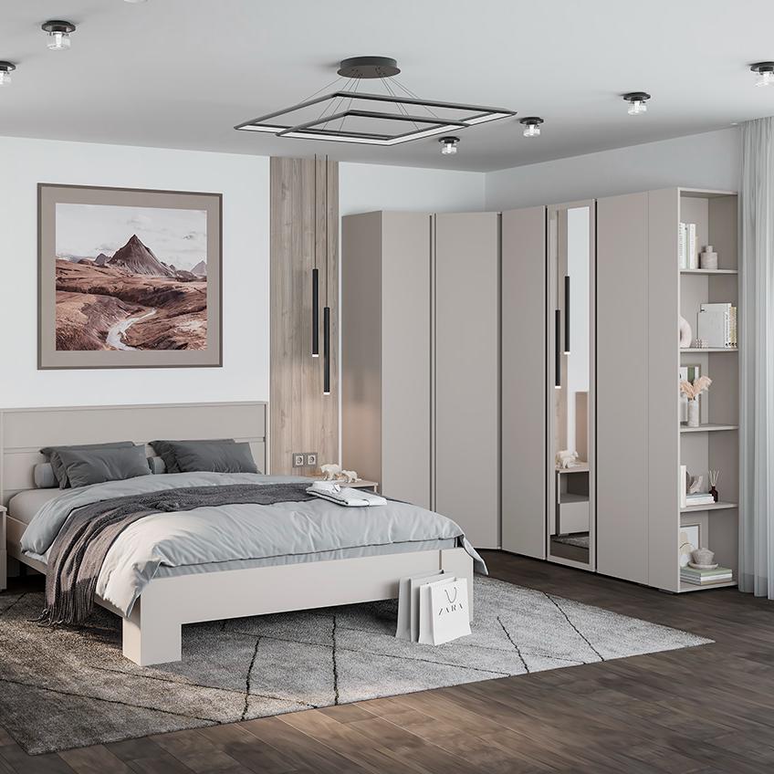 Люмо Пенал закрытый ПН 01 400х2100х460 (Кашемир)