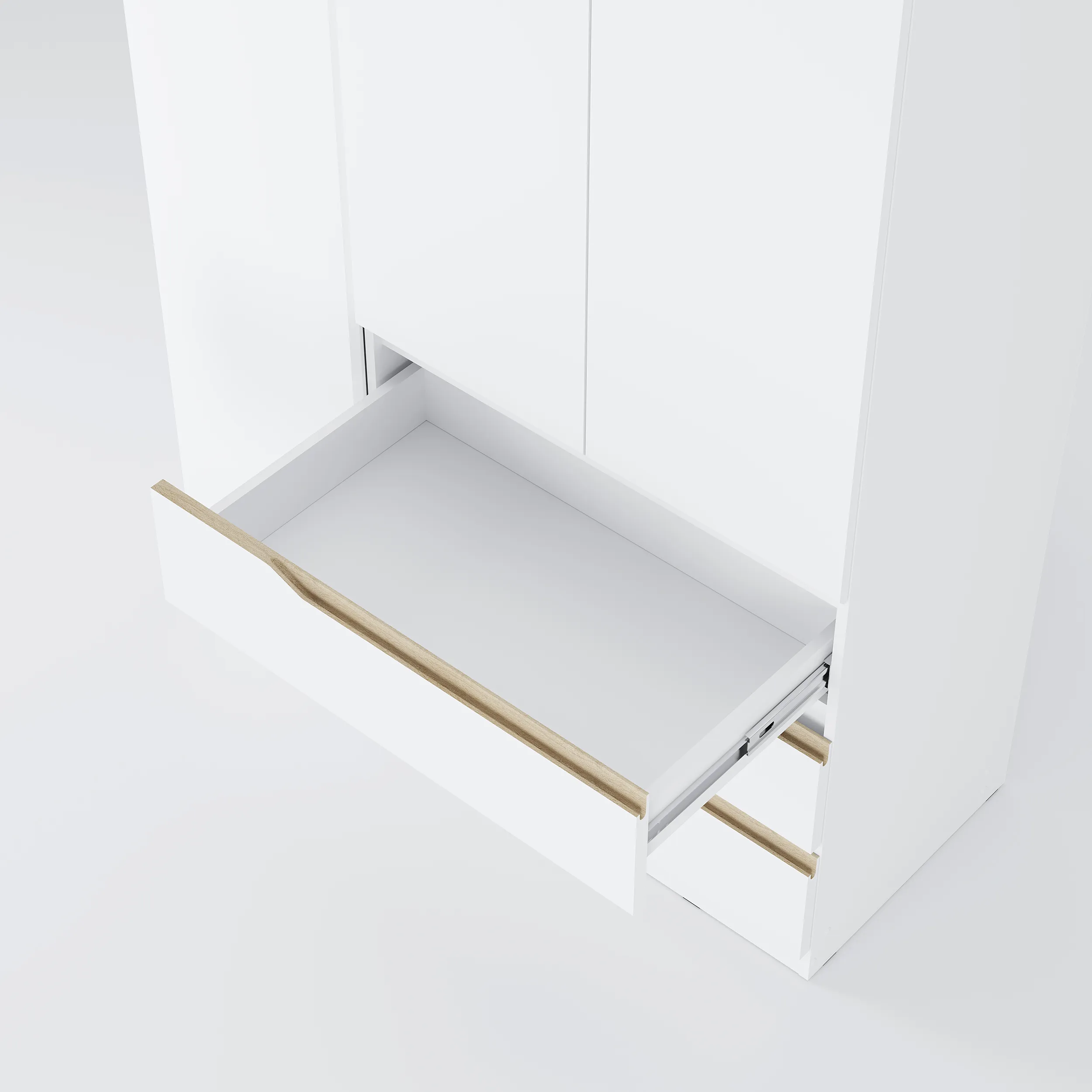 Шкаф 3-х створчатый "Тиана" ШК-07 Белый/Древесный